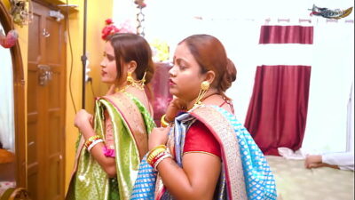 DESI MALLU TWO BAHBHI HARDCORE FUCK WITH LOCAL DEBAR WHEN THEY WERE ALONE AT HOME ( FULL MOVIE )