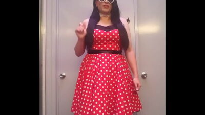 Happy Halloween 2018 – Part 1 – Wearing My Original Minnie Mouse Costume
