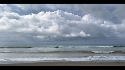 How nice – chubby Mexican girl strips naked on the beach