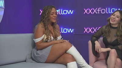 LATINA MILF Carla Morelli has HARD SEX with Maxx Betancur and almost gets out of control with interviewer Dani Ortiz – XXXfollow session #9