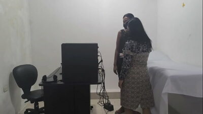 evangelical was preaching to a woman and they finally decided to fondle their pussies for fun.