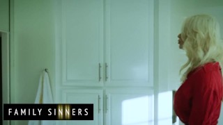 FAMILY SINNERS – Step Moms Get Down And Dirty And LOVE Sucking Big Dick