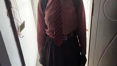 Indian hot desi college girl come to home and fucked her doggy style hardcore sex