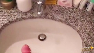 Self Shot Mariana Cordoba strips her lingerie