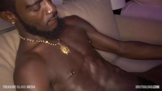 Horny stud has no one to fuck, bummer!