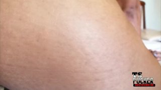 Mexican shemale Tonya gets fucked by the TSFucker