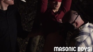 MASONICBOYS – Cole gets milked and fingered by older daddy priest