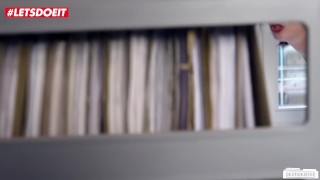 Naughty Secretary Seduces And Fucks Her Co-worker #LETSDOEIT