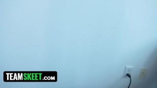 Tiny Latin Slut Fucked in POV