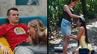 Male Freezed In Time – Milan Cheek Blowjobs Futa Girl Audrey Reid & Merida Sat Freezes Sam Bourne